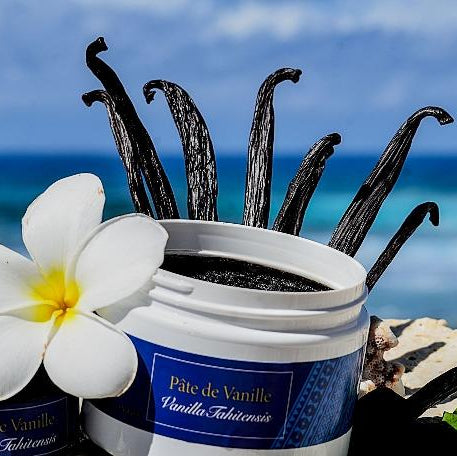 Pâte de Vanille de Tahïti : 50% vanille entière broyée
