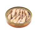 Small smoked sardines