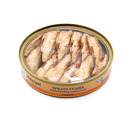 Petites sardines fumées