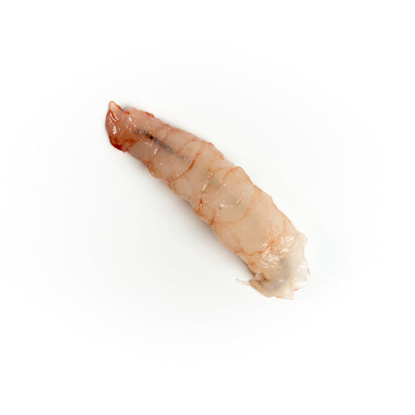 Grosses langoustines decortiquees crues
