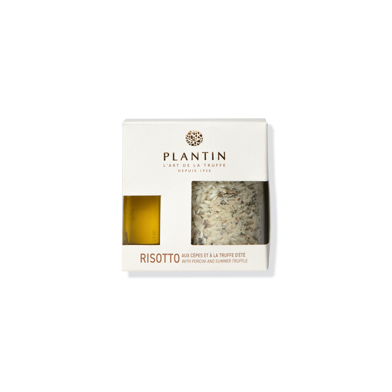 Risotto aux cèpes et à la truffe d'été