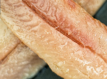 Sashimi de Sardine Fumées à la Japonaise au bois de hêtre